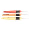 3 Pcs Lighted Crochet Hooks Set 2.5mm 3.0mm 3.5mm Lightweight Comfortable LED Crochet Set for DIY