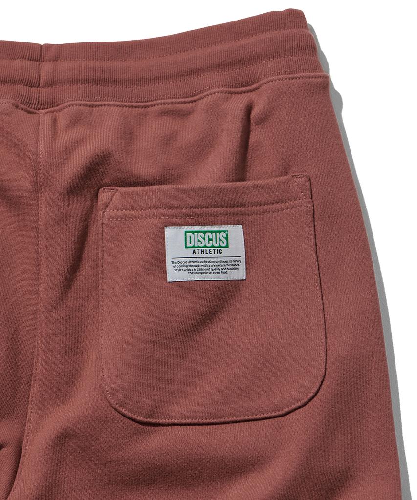 DISCUS ATHLETIC Heavyweight Letter Logo Sweatpants Brick Red