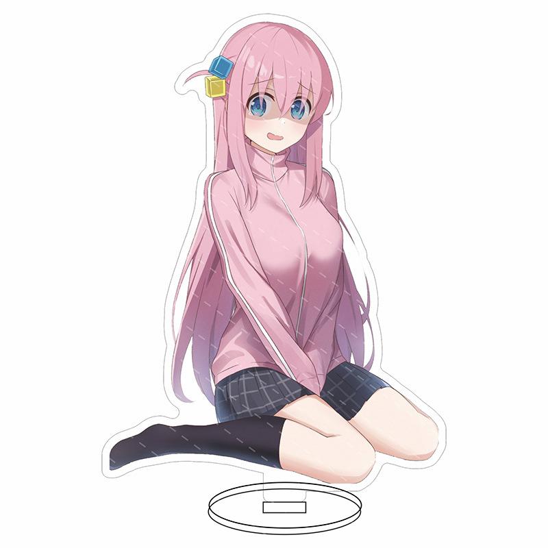 Anime Bocchi the Rock Figure Acrylic Stand Hitori Gotou Ijichi Nijika Yamada Ryo Kita Ikuyo Gift Desk Decoration