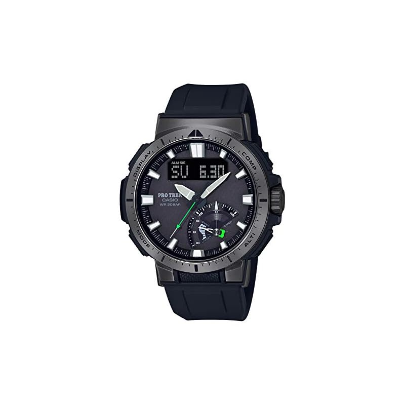 Casio Pro Trek Men's Watch, Radio-Controlled Solar, Multi-Field Line, PRW-70Y-1JF (Official Japanese Product)