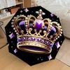 1pc Crown Jewels Pattern Umbrella  Automatic Opening and Closing Umbrella, High Quality Umbrella, Ideal Gift for Her 213