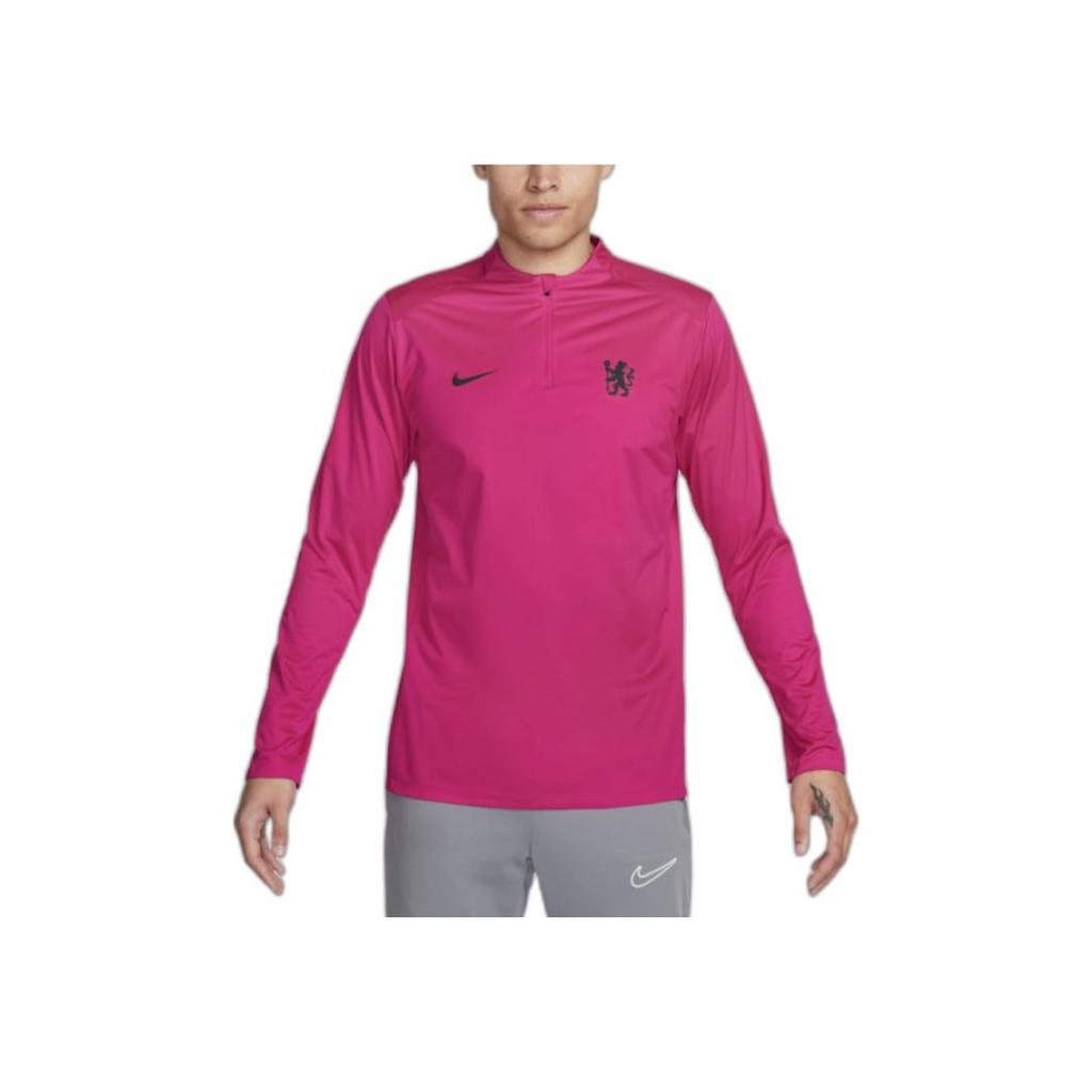 Nike Strike Fashion Comfortable Versatile Skin-Friendly Soccer Jersey Men Tops Pink FQ2856-659