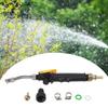 High Pressure Water Spray With Detachable Long And Short Brass Nozzle Adjustable Stainless Steel Brass Spray Garden Wash Tool