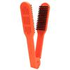 Multifunctional Double Sided V Brush Hair Care Hair Straightener Hairdressing Clamp Comb Anti-Static Anti-slip