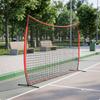 Training Net with Metal Frame Freestanding Sports Deflector NetInstant Setup VersatileSport for