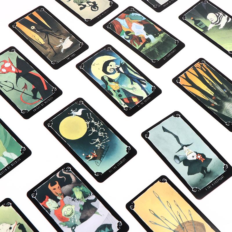 The Nightmare Before Christmas Tarot Cards Prophecy Divination Deck Board Game