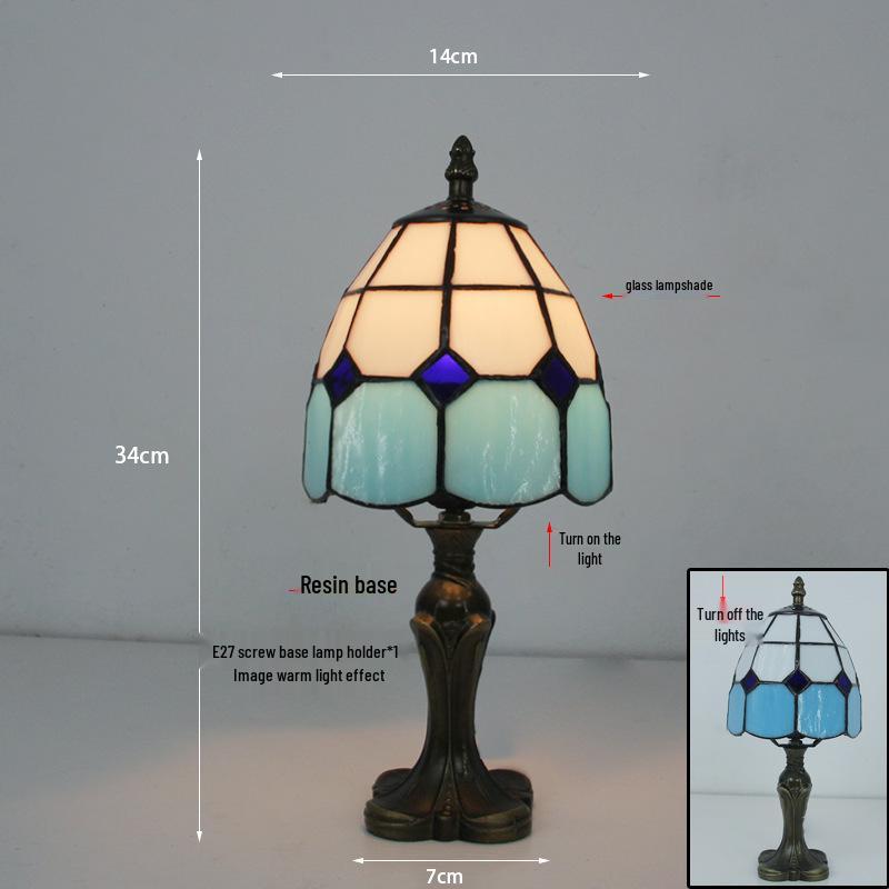 European Retro Dimmable Desk Lamp for Study, Cafe, or Bedroom