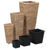 Ensemble de jardinières surélevées en jacinthe d'eau - VidaXL - Marron - 3 tailles
