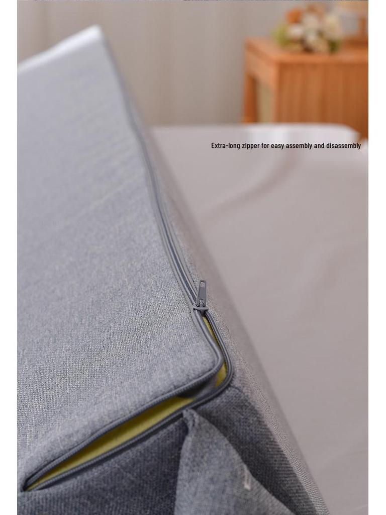 Detachable and Washable Triangle Wedge Pillow: Lumbar Support & Bedside Backrest for Reading