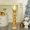 Factory direct sales Christmas chalet ornament atmosphere luminous decoration decoration chalet Christmas supplies