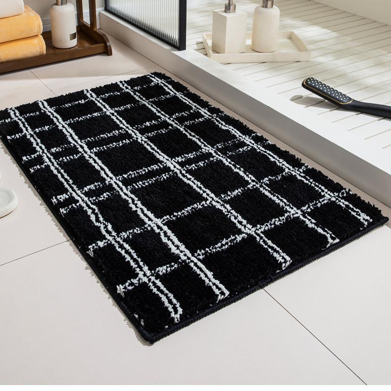 Fragrant Anti-Slip Bathroom Floor Mat for Toilet and Sink