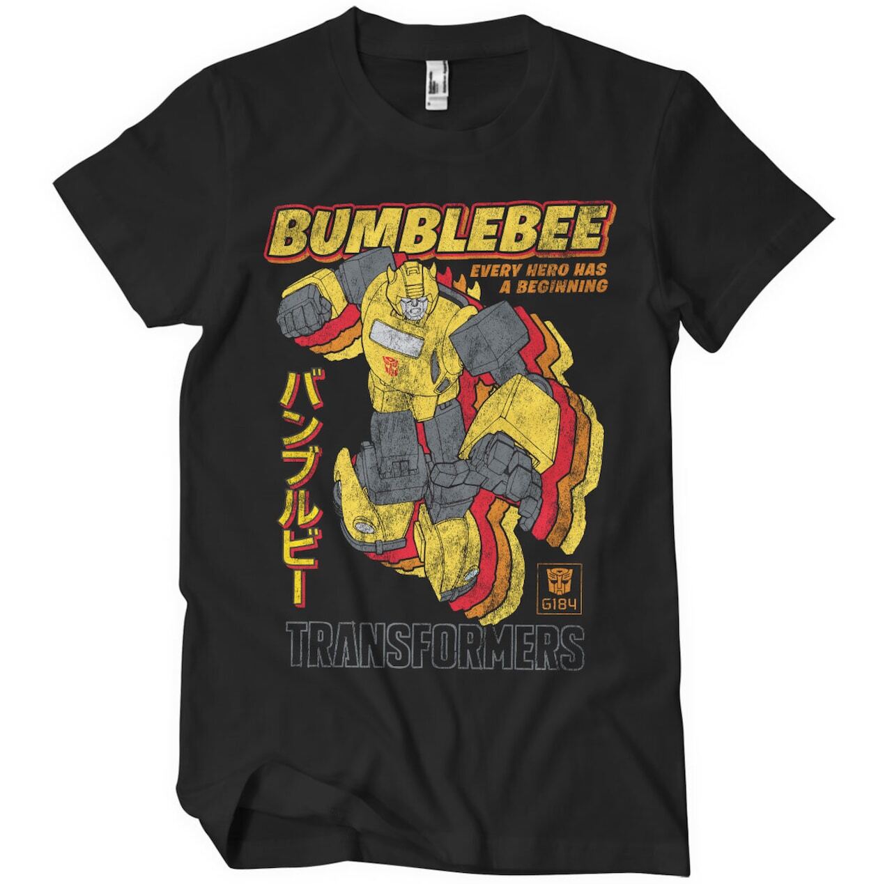 Transformers Bumblebee Chaque Héros A Un Début T-Shirt Pour Hommes Tailles S-2XL S