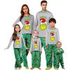 Parent-child Christmas Print Home Suit Long-sleeved Top And Pants