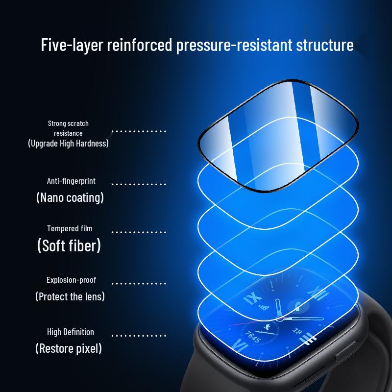 Honor Watch 5/4 Tempered Hydrogel Protective Film - Fashionable Sports Style