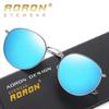 Unisex Retro Fashion Polarized Metal Sunglasses - Colorful Anti-UV 3447 Frame