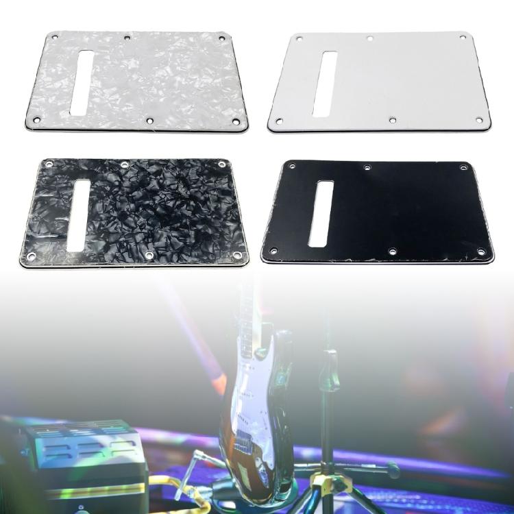 Plastic Pickguard Scratch Plate Guitar Accessory Scratch Plate Guitar Faceplate Present for Electric Guitar Enthusiasts