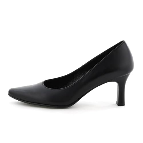 Himiko 7cm Absatz Schwarze Pumps/600008 Schwarz 225