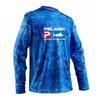 2024 PELAGIC costume de sport de pêche extérieur à col rond transfrontalier, costume anti-UV, sensation de soie glacée, costume de pêche Luya à manches longues