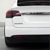 3D ABS Chrome Red Line Black Logo DUAL MOTOR Emblem Letters Car Styling Trunk Badge Sticker for  Model3/Y/S/X DUAL MOTOR Accessories