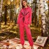 Luvtröja Träningsoverall Dam Fleece Jumpsuits Lösa Playsuits Rompers Kvinna Höst Vinter Casual Varm Sport Jumpsuit
