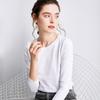 Women's long-sleeved t-shirt women's new autumn bottoming shirt round neck t-shirt loose solid color simple top
