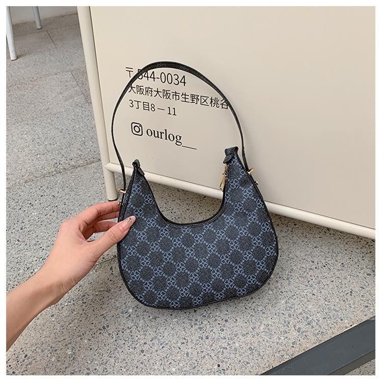 

Новая модная сумка-подмышка с ромбом для пресбиопии, женские сумки, популярная универсальная сумка через плечо на осень 2024 года чёрный