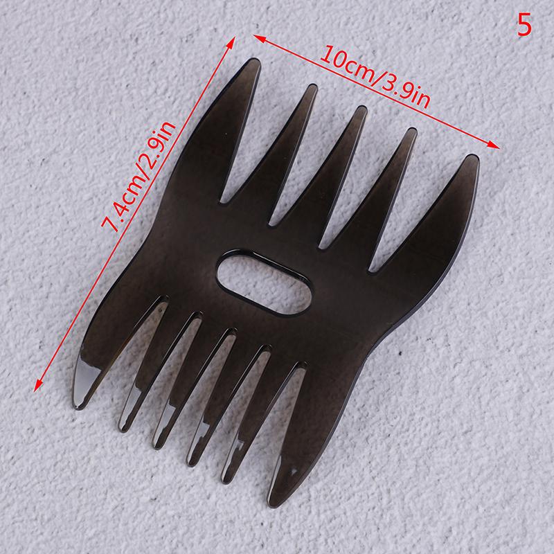 Oil Hair Comb Wide Teeth Hair Comb Classic Oil Slick Styling Hair Brush For Men