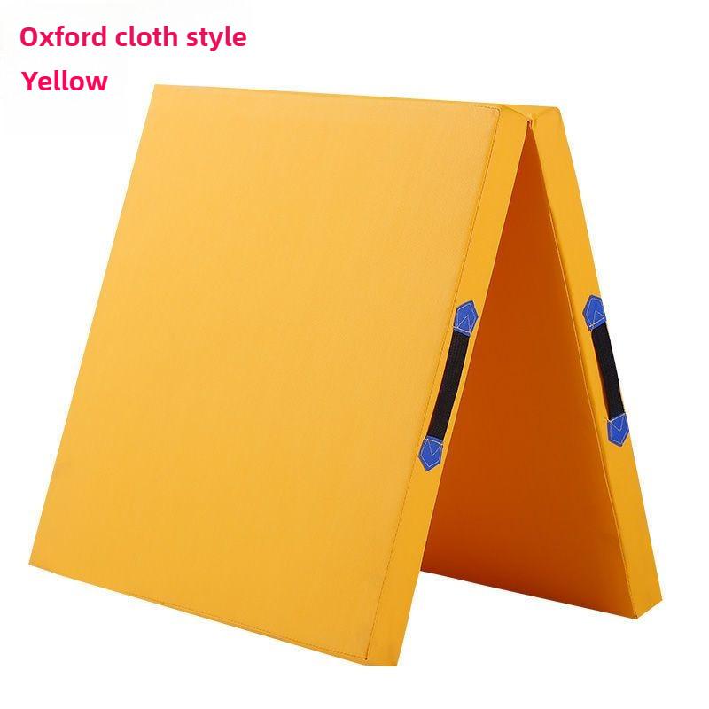 50MM Foldable Exercise Mat Portable Anti Slip Foam Gymnastic Mat Leather Yoga Gymnastic Tumbling Mattress Gym Mat