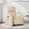VidaXL Electric Massage Recliner Cream 3204926