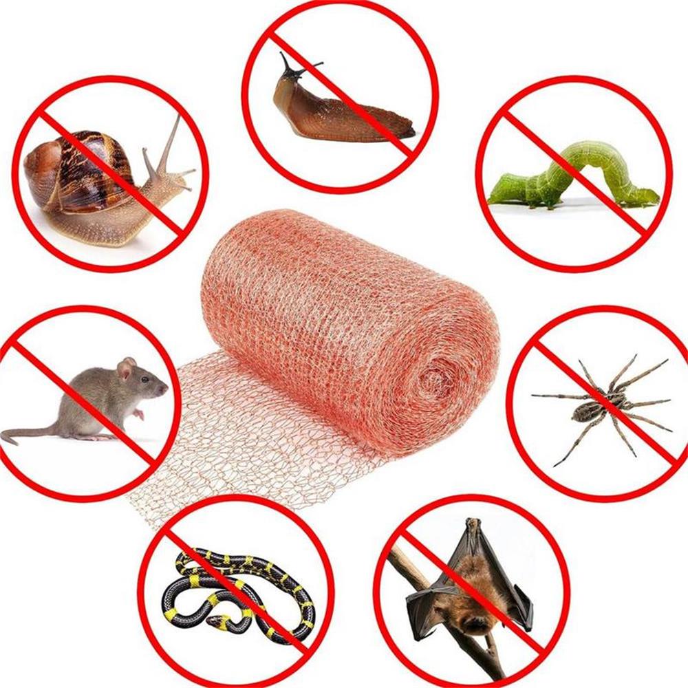 1PC Pure Copper Mesh Anti Snail Copper Wire Filter for Distilling Household Brewed Beer Garden Products