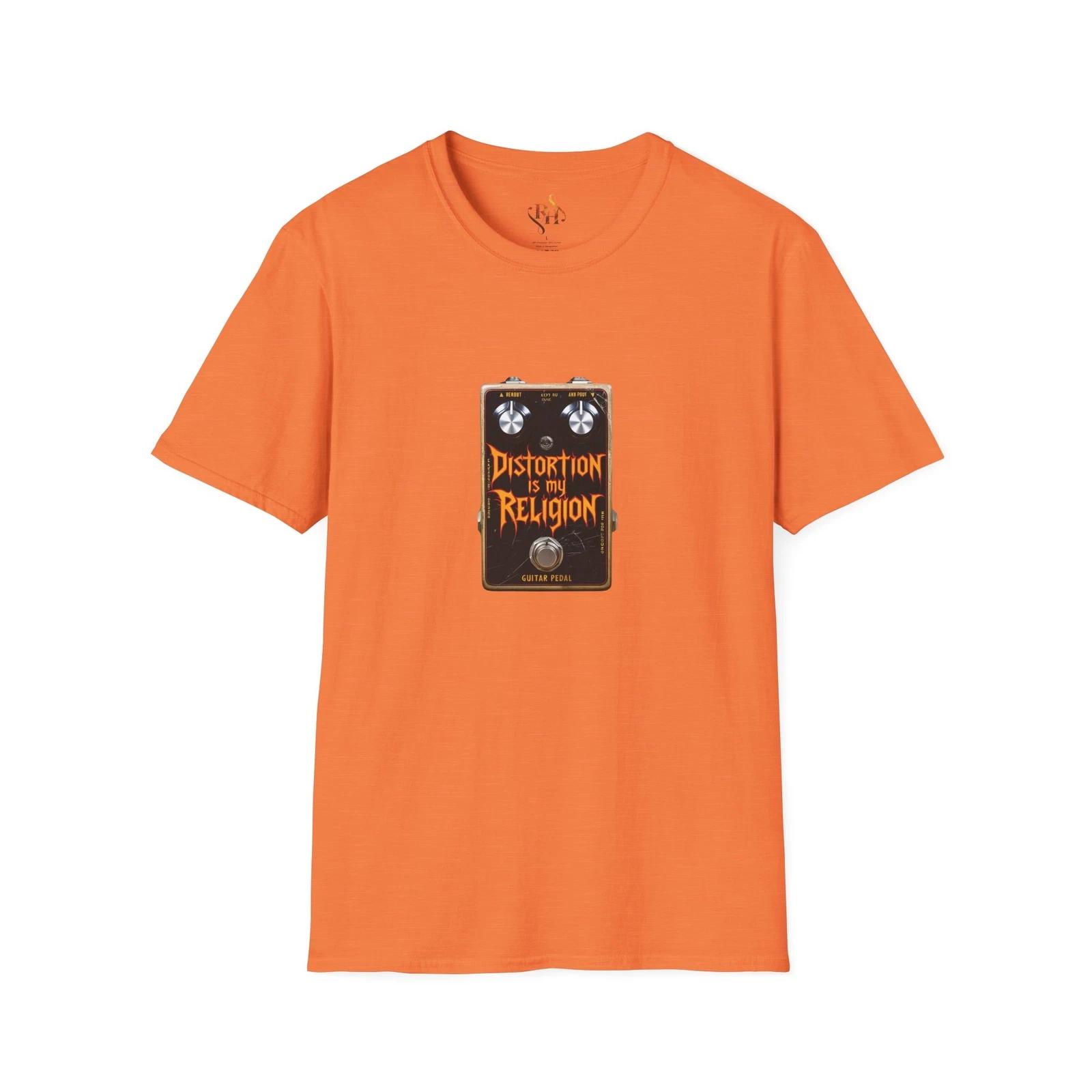 Distortion is My Religion T-Shirt, Unisex Guitar Tee, Music Lover Shirt, Gift 4XL