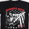 Buddy Guy spielt Gitarre Baumwolle Kurzarm Schwarz S-2345XL Unisex T-Shirt Unisex T-Shirt
