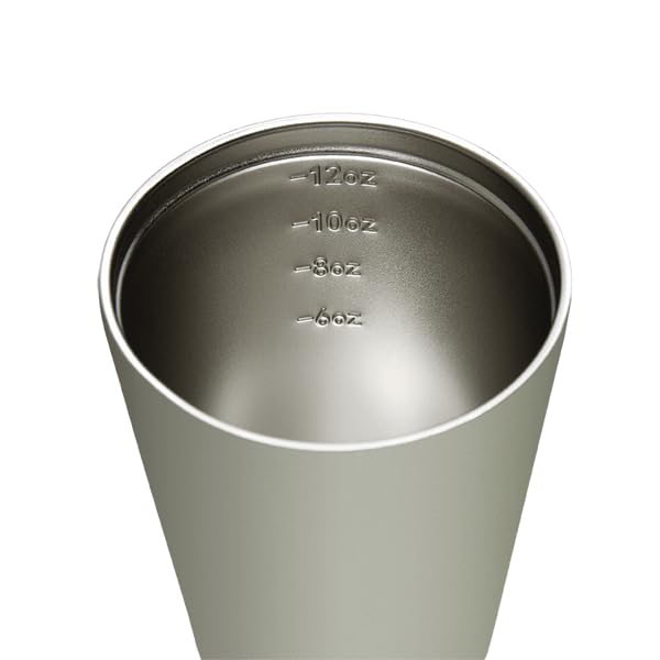 Made by Fressko Camino Tumbler, Coffee-Specific, Long-Lasting, High-Quality Airtight Design, 340ml  12oz (Sage)