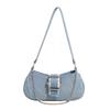 Underarm Bag Women's  New Line Casual Fashion Denim Shoulder Bag Small Bag