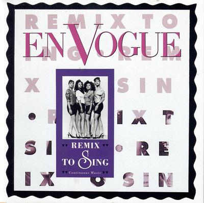 CD EN VOGUE - Remix To Sing 7918142 EastWest Record 1991 US Dance & Electronica Used