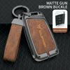Zinc Alloy Leather Car Key Case Cover Holder Shell For SEAT Cupra Raval Born Leon PHEV Formentor Ateca Terramar FR valve core SI1