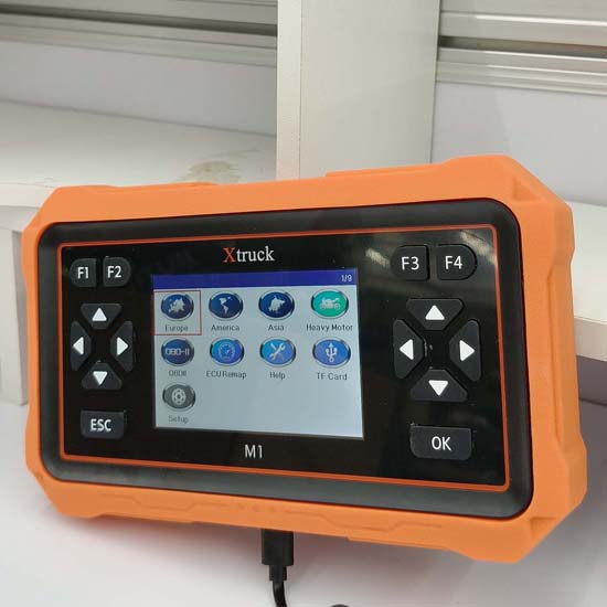 Xtruck M1 Motorcycle Scanner with ABS Testing, Actuator Test & Charging System Diagnosis for 29+ Brands