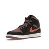 Air Jordan 1 Mid SE Black Sky J Mauve Pánské tenisky Sky-J-Orange White FB9911-008