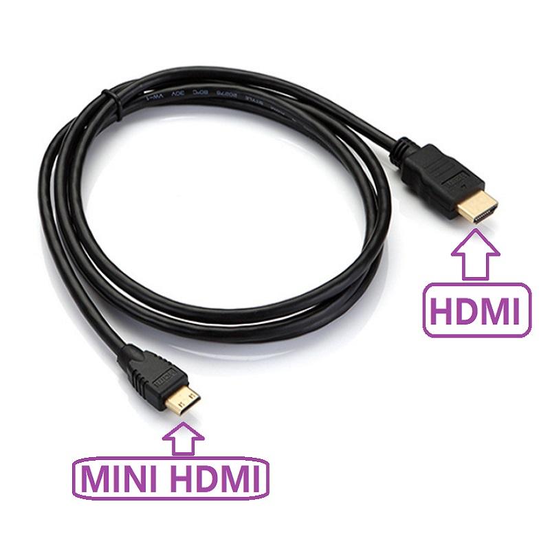 

Mini HDMI-совместимый с HDMI-кабелем 1080p 3D позолоченный штекер для монитора планшета камеры DV видеокарты HDTV дисплея проекции 2m чёрный