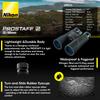 Nikon NIK 7573 NIK Bino 12X50MM Prostaff 5 Black
