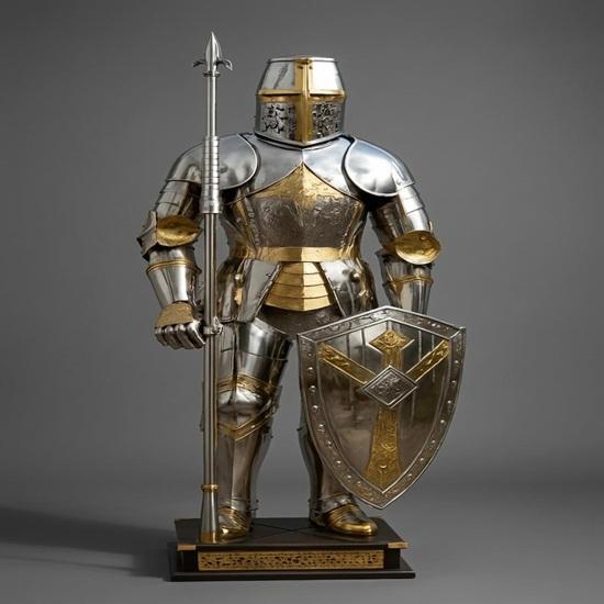 Full Body Medieval Knight Armor Suit