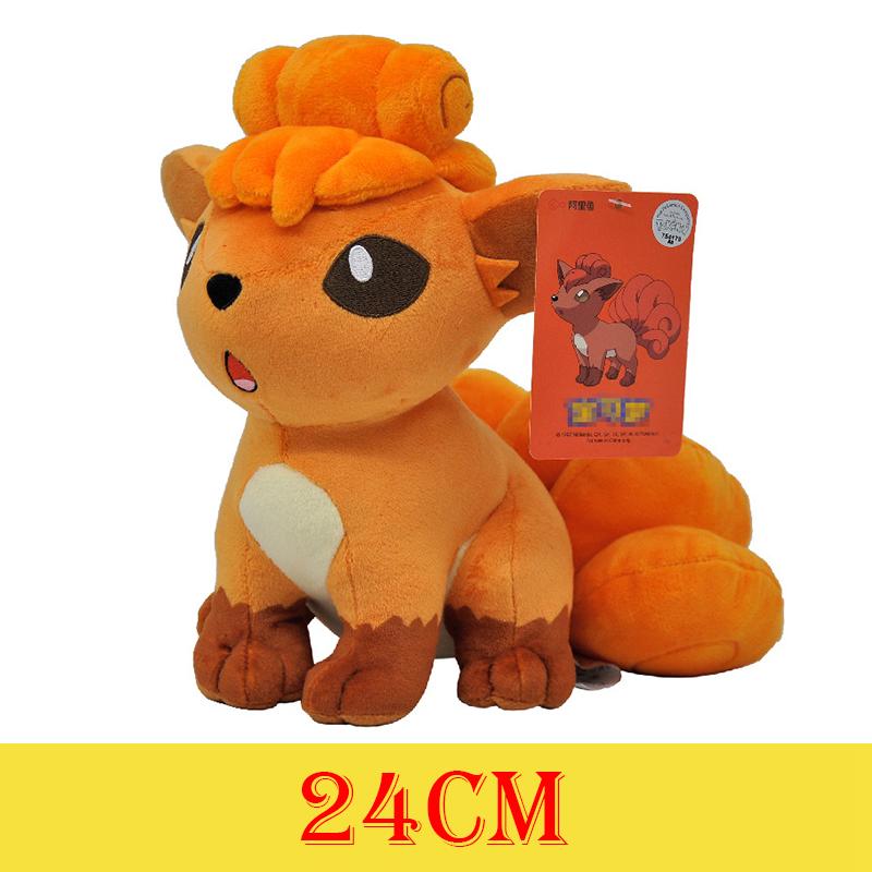 HQ Gengar Plush Toys Pikachu Stuffed Doll For Kids Charmander Bulbasaur Squirtle Psyduck Eevee Snorlax Lapras Xmas Gift