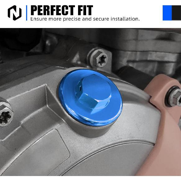 NICECNC Blauer Motoröl-Einfüllschraube Kappe Schraube Kompatibel mit Husqvarna 701 Enduro/Supermoto 2016-2023 TC/TE/TX/FE/FC/FX/FS 125-501 2014-2023