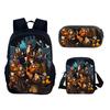 Harry Potter Rucksack für Schule und Reisen aus Nylonmaterial mit 20 l Fassungsvermögen für Schüler und Jugendliche