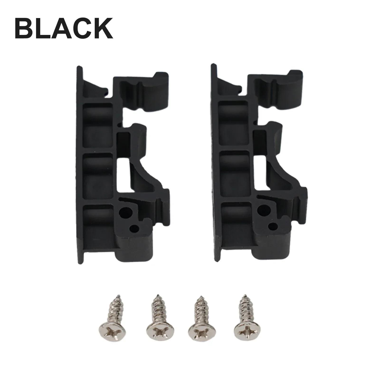

1 Set PCB 35mm DIN C45 Rail Mount Adapter Circuit Board Bracket Mount Holder Carrier Clips For Secure 35mm Rail Mounting чорний