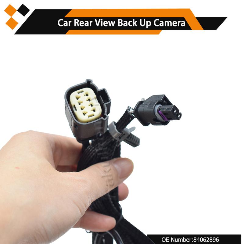 Backup Rear View Camera High Resolution 84062896 Parking Assist Camera For Chevrolet Silverado/GMC Sierra 1500 2500 3500 2016-18