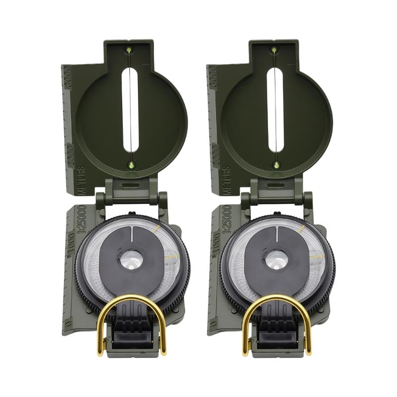 Camping Hiking Geological Compasses Professional Waterproof Compasses High Accuracy Sighting Navigation Tool Enduring 1