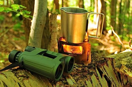 Bushbox Ultralight Outdoor Pocket Stove, a fire pit and outdoor cooker