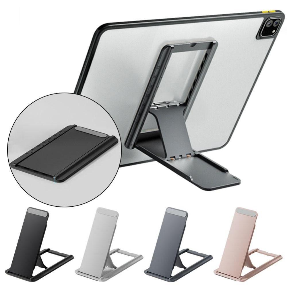 Adjustable Angle Desktop Tablet Stand Paste Type Kickstand E-Reader Bracket for iPad Universal