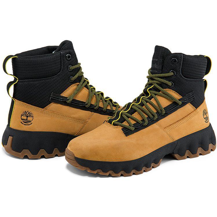 Timberland Greenstride Edge Waterproof Wide Fit Boots 'Wheat Nubuck' A2KT2W